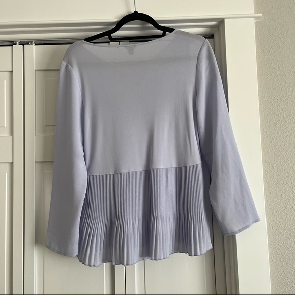 Ann Taylor Pleated Blouse - Picture 4 of 4